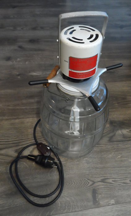  Gem Dandy Alabama (v.s.) - 电动奶油搅拌器与2个weck罐 (2) - 金属塑料和玻璃