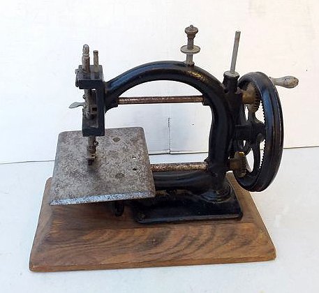 Guhl & Harbeck (?) - Original Express (?) - 縫紉機，約1890年 - 金屬