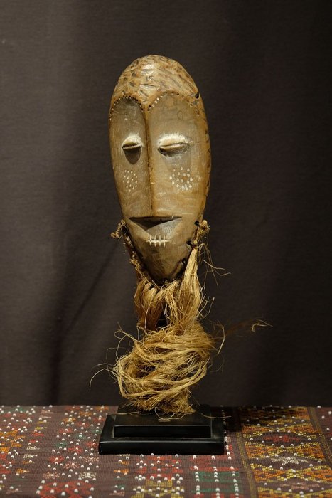 Mask - Wood - Lukwakongo - Lega - Congo DRC 