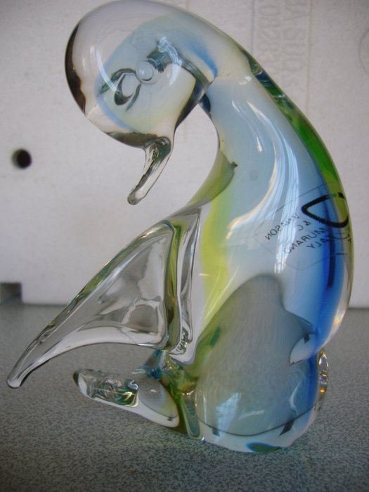 V. Nason & C  - Murano - 鳥 (1) - 玻璃