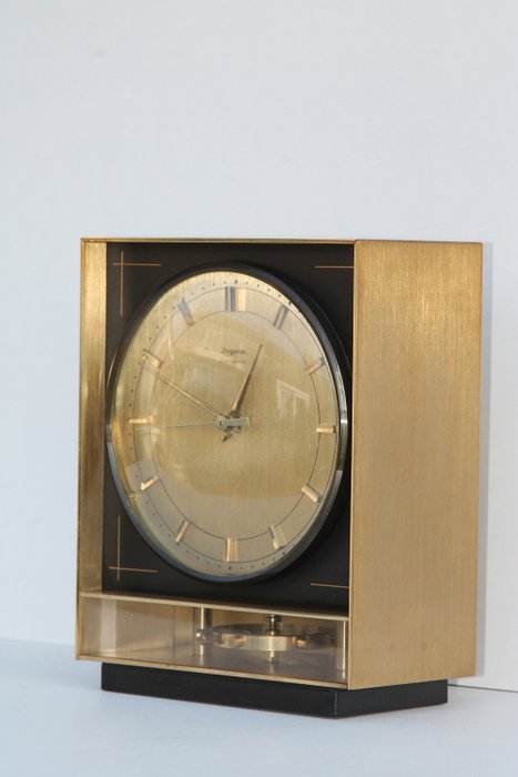 德国桌/壁炉/年钟 -  Dugena / Hettich  -  ca. 1960。 - 铜 - 20世纪