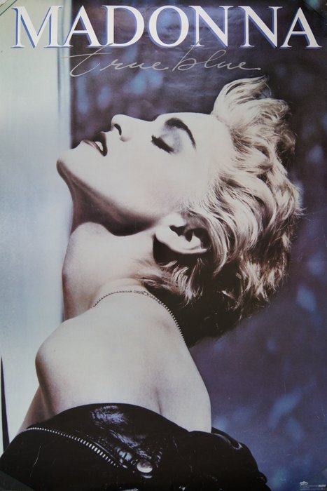 Madonna - Flere titler - original første trykk plakat - 1985/1986