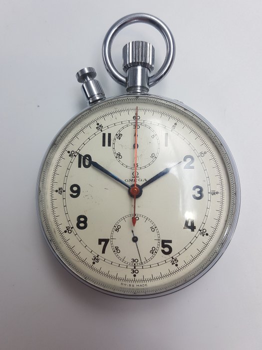 Omega - split second chronograph rattrapante pocket watch  - 201 - Άνδρες - 1901-1949