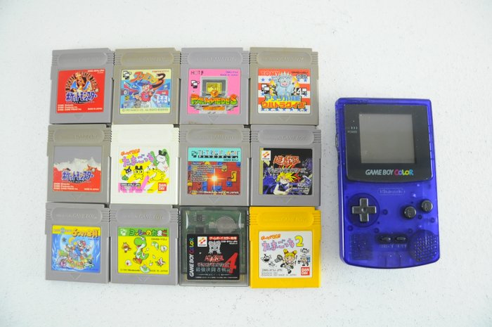 Nintendo Gameboy Color - Game Boy Color w/ 12 Games - - Catawiki
