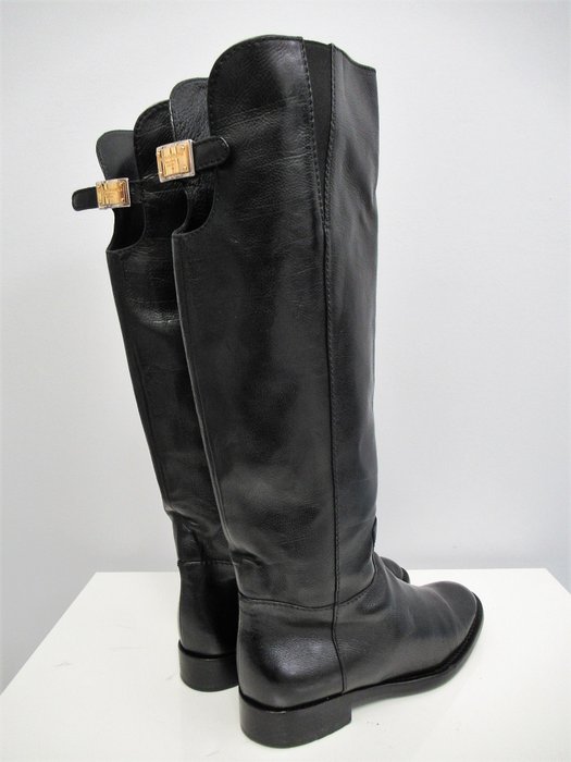 dolce and gabbana knee high boots