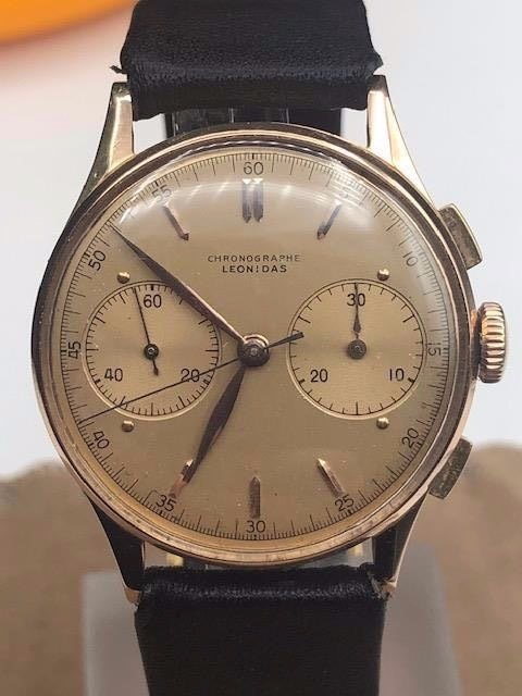 Leonidas - Chronograph 18k - Landeron 48 - Herren - 1950-1959