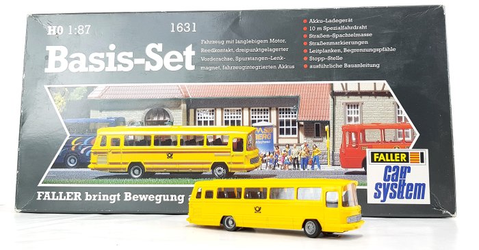 Faller Car System H0 - 1631 - Startsats - Mercedes buss