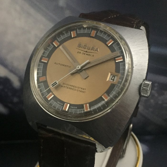 Sicura - Automatic 25 Jewels "NO RESERVE PRICE" - Férfi - 1970-1979