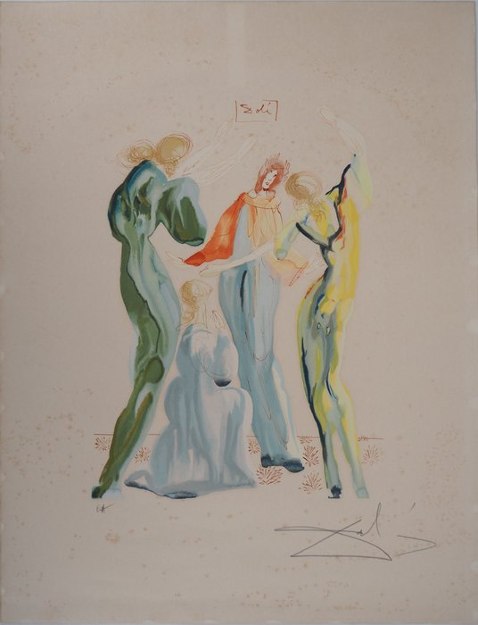 Salvador Dali  - La Danse (Foi, Espoir et Amour) 