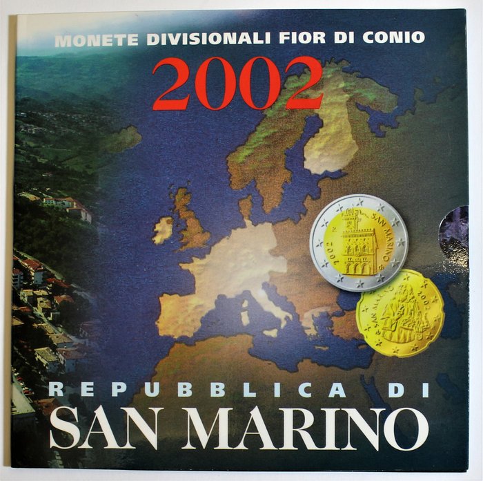 San Marino. Year Set (FDC) 2002