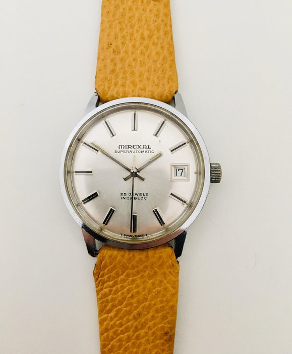 Mirexal - Superautomatic / Date - Gent's wristwatch - 757 381 - Hombre - 1960-1969