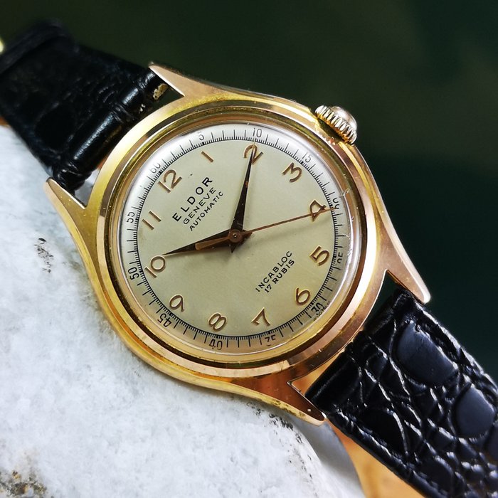 ELDOR GENEVE - *Bydnator* Vintage Automatic Watch - Bărbați - 1950-1959