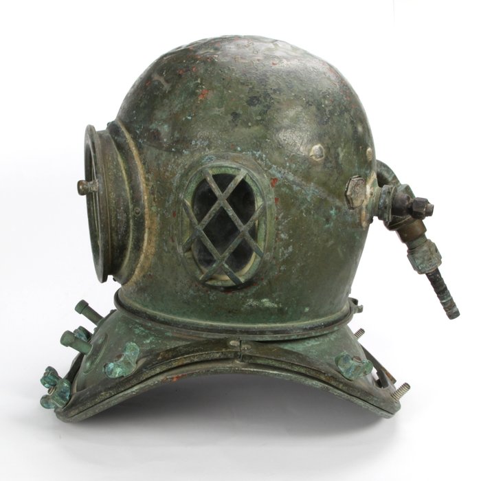潛水頭盔 - 青銅色 - 19世紀上半葉