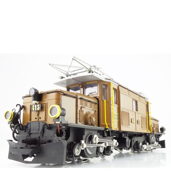 Lehmann , LGB G - 2040 - Electric locomotive - Swiss Crocodile Ge 6/6 "Rhetian crocodile" - RhB