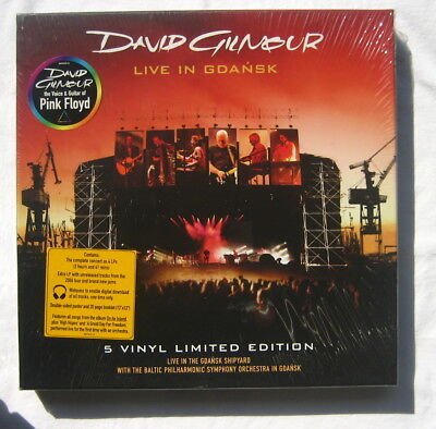 David Gilmour - LIVE IN GDANSK - box set LP - 2008/2008