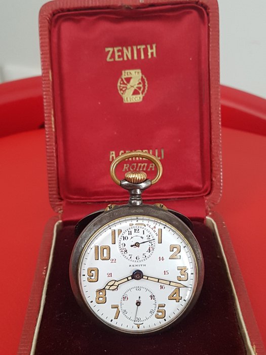 Zenith - réveil  montre de poche " GANDHI " - Herren - 1901-1949