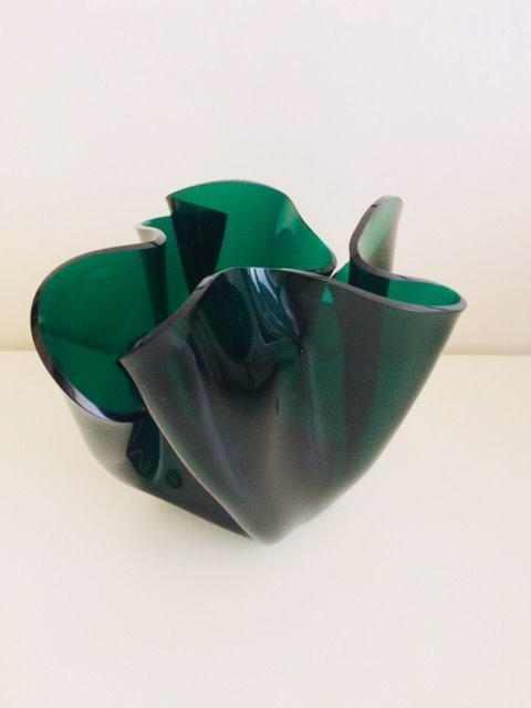 Luigi Massoni - Guzzini - paper or kerchief model, Vase