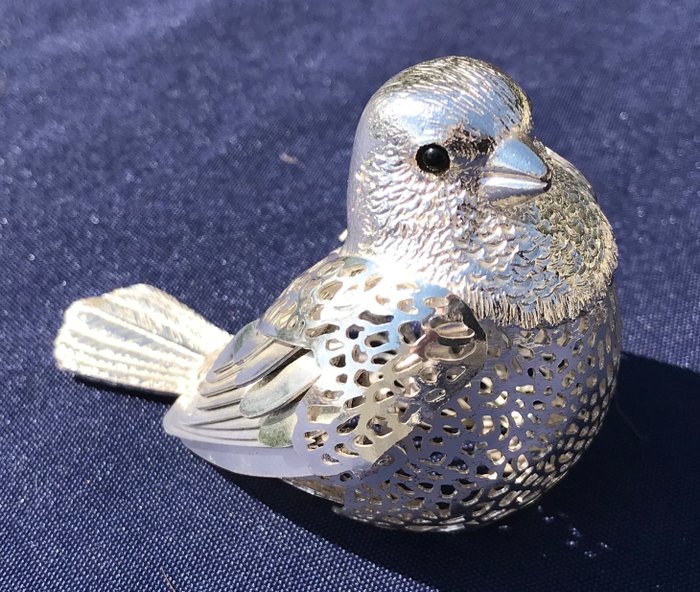 Christofle Bird Lumiere D'Argent系列灯饰系列 - 银盘 - 法国 - 21世纪