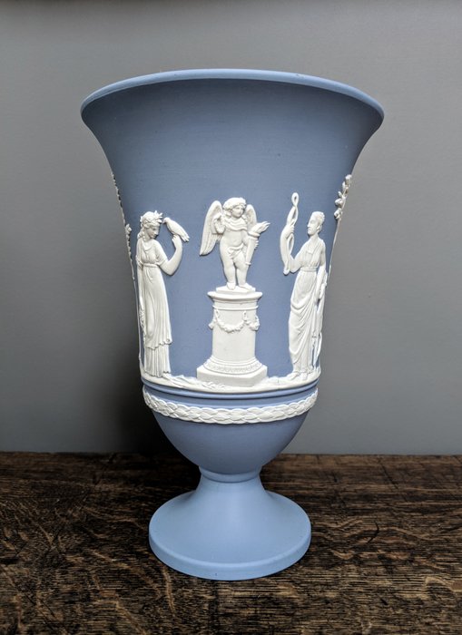 Wedgwood Jasperware - Grande vaso - Porcelana