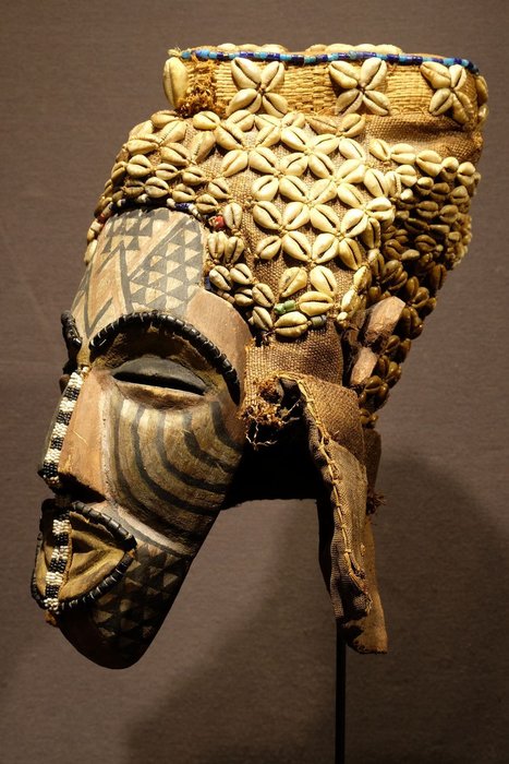 Mask - Wood - Mwaash Ngady - Shoowa-Kuba - Congo DRC 