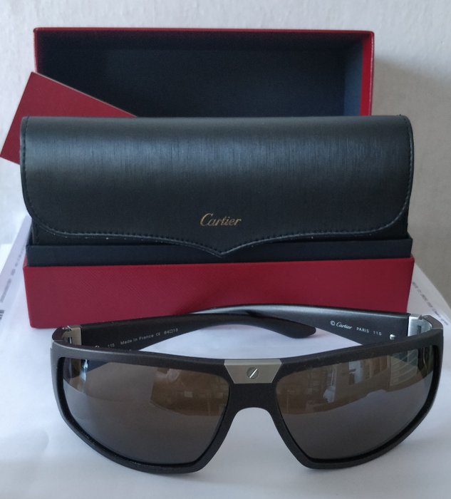 Cartier - Matte Santos Sport 115 Sunglasses