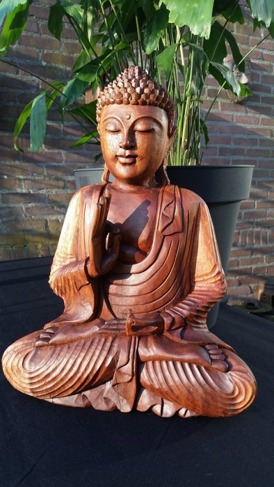 雕塑 - 苏木 - Buddha - Bali, Indonesia 