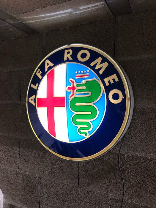 Enseigne - Alfa Romeo - 1982-2015