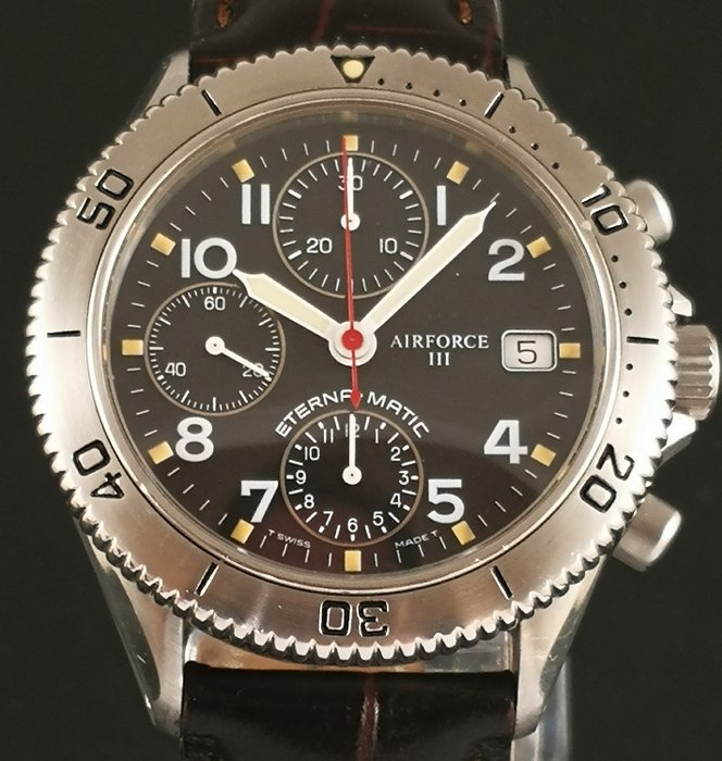 Eterna-Matic - Airforce III Chronograph - Ref. 8408.41 - Hombre - 2000 - 2010