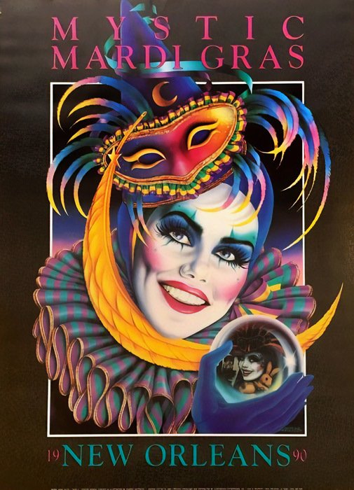 Andrea Mistretta - Mystic Mardi Gras New Orleans - 1989