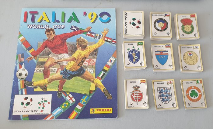 Panini World Cup Italia 90 WC 1990 Colombia Edition Packet 