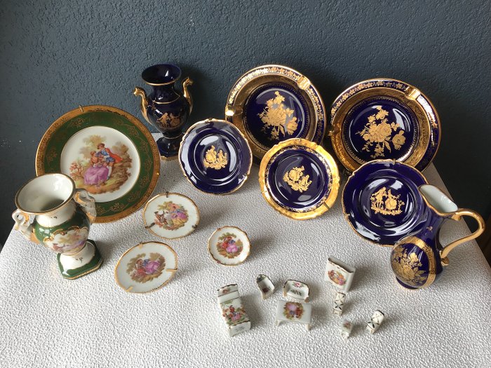 Limoges France - Collection of 20 items - Porcelain