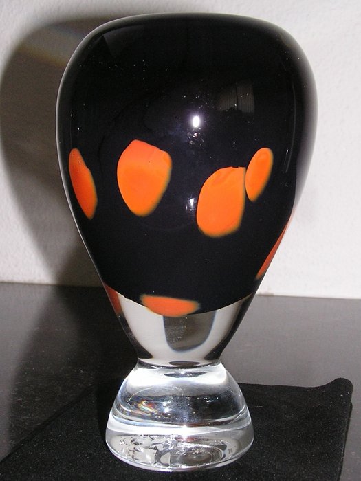 Roel Olivier (Oli4) - Leerdam - Vase, Vase / Glass object - Glass