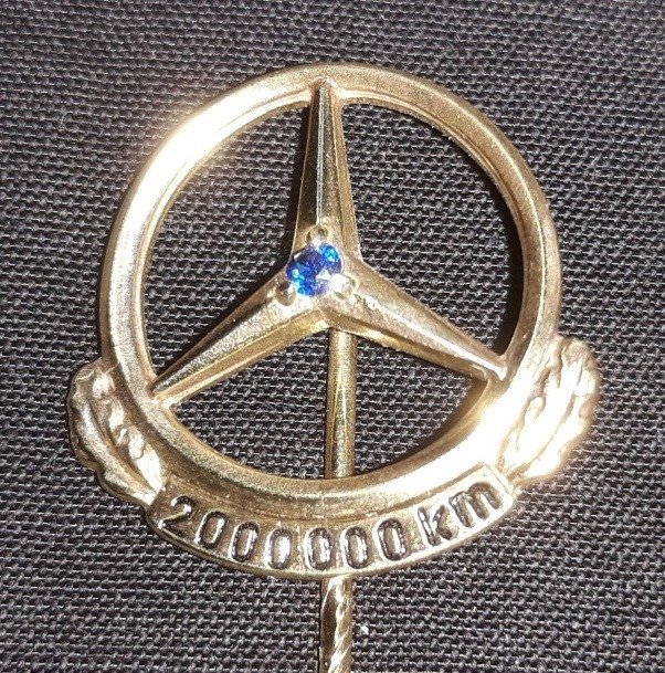 Mercedes pin 2 miljoner 2000000 kilometer - 1950-1970