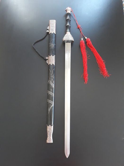 Chine - Bijzonder - Épée, Épée / épée ancienne et grande