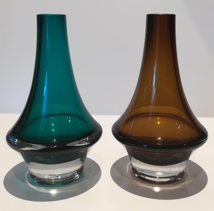 Erkkitapio Siiroinen - Riihimäen Lasi - Vase (2) - Glass