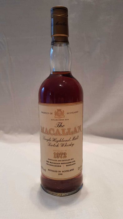 Macallan 1972 18 Years Old Original Bottling B 1990 Catawiki