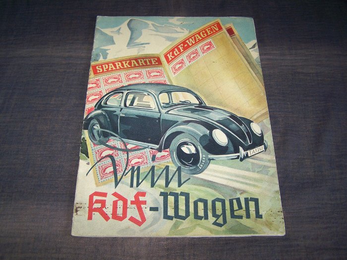 Folletos / Catálogos - Volkswagen - VW Kdf-Wagen Käfer Brezel - 1939-1939