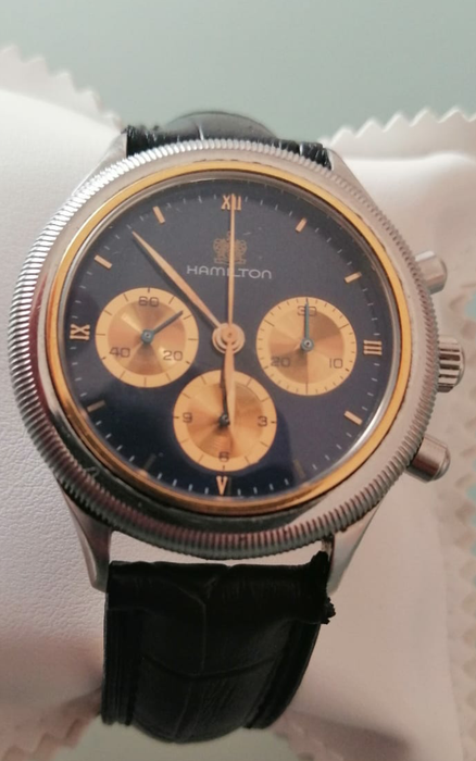 Hamilton - Chronograph Vintage Lemania 1873  - Herren - 1980-1989