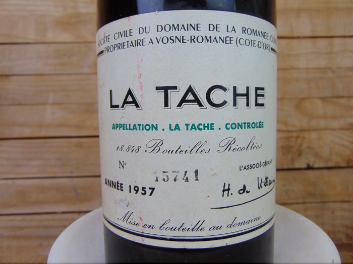 Domaine de la Romanee-Conti La Tache - La Tâche Grand Cru - 1 Botella (0,75 L)