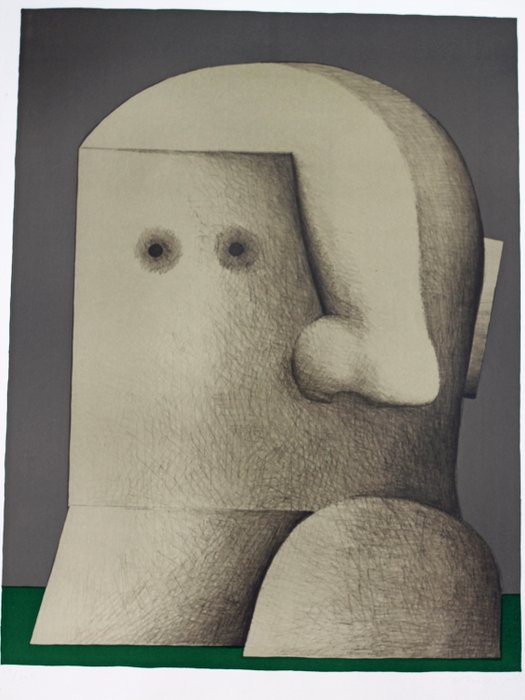 Horst Antes - Head-Footer / Kopffüßler (pencil signed and numbered)