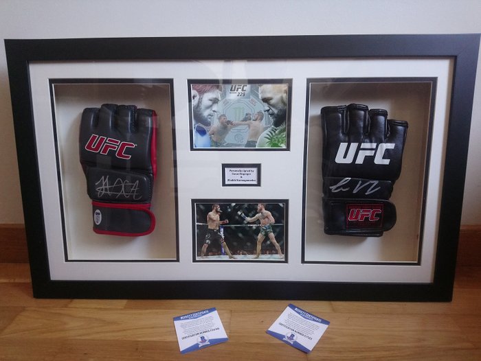 UFC (MMA) - Conor McGregor & Khabib Nurmagomedov - Boxing glove