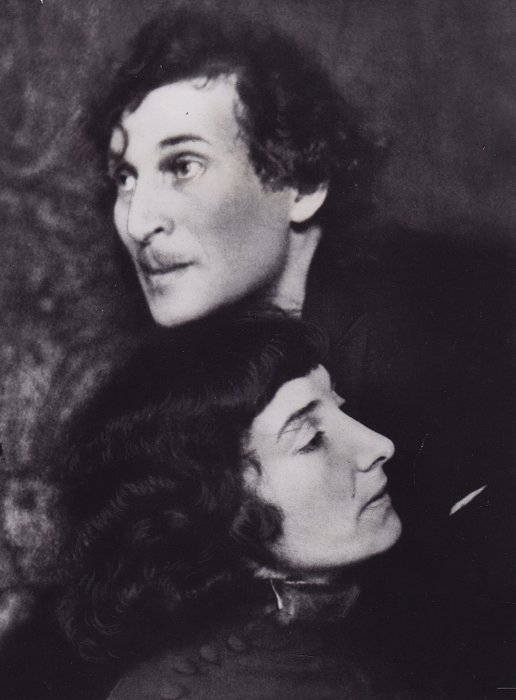 Hugo Erfurth (1874-1948) - Marc Chagall and his wife Bella Rosenfeld, 1924