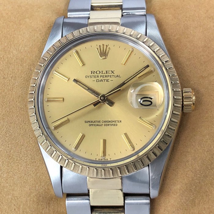 Rolex - Oyster Perpetual Date - 15053 - 中性 - 1980-1989