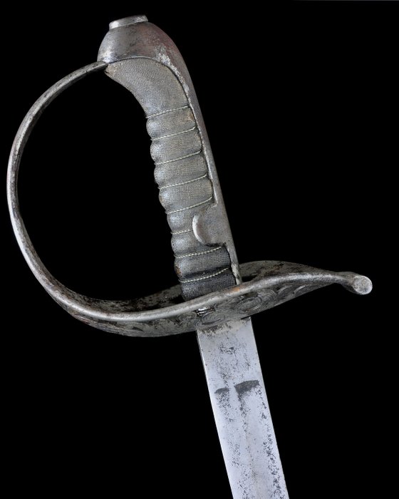 Itävalta - Wyersberg Kirschbaum & Co. Solingen - M1869 cavalry officer’s sword German blade - KuK Kavallerie-Offizierssäbel Muster 1869 - Sapeli