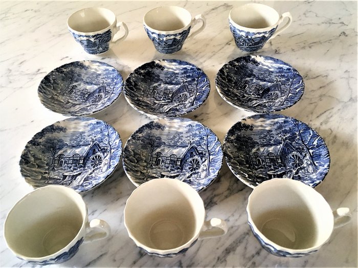 Alfred Meakin - 咖啡具, 茶具 (36) - 陶瓷