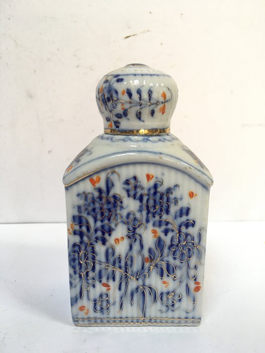 antiker Teedose - Porzellan - China - 19. Jahrhundert