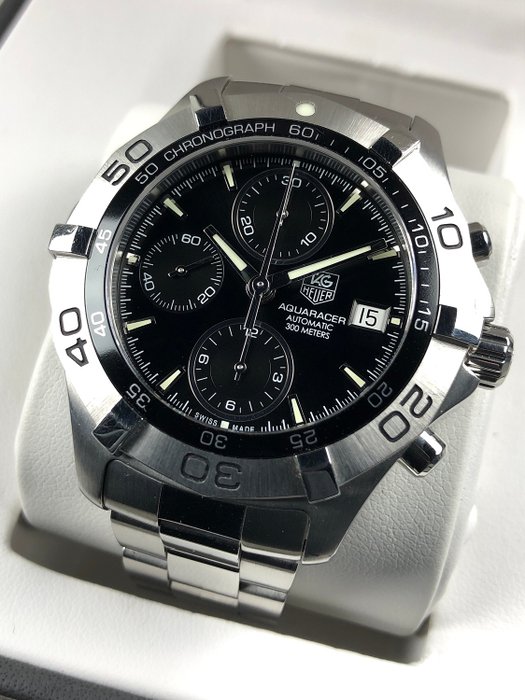 TAG Heuer - Aquaracer Chronograph Automatic - CAF2110 - Heren - 2000-2010