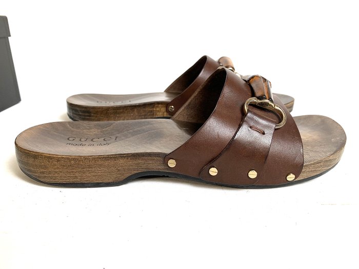 gucci wooden sandals