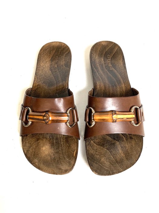 gucci wooden sandals