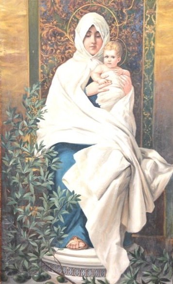 Sconosciuto - Madonna dell'ulivo